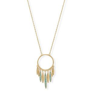 Dream Catcher Inspired Necklace
